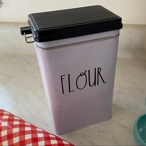 BNWT Rae Dunn Flour Tin